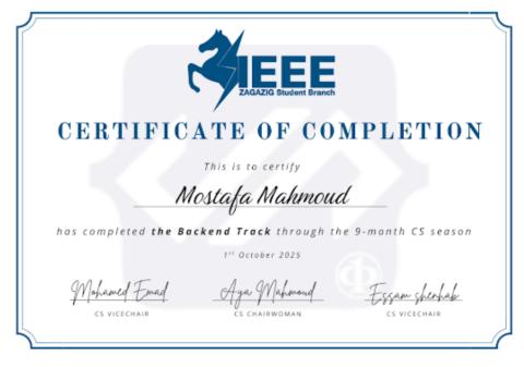 IEEE Track 9 — CS Season